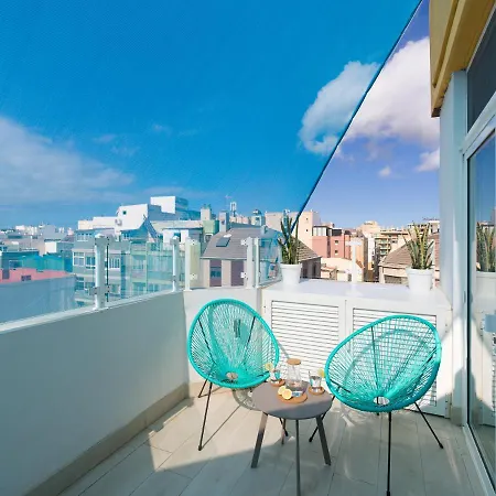 Apartamento Con Terraza Cerca De Las Canteras Διαμέρισμα *
